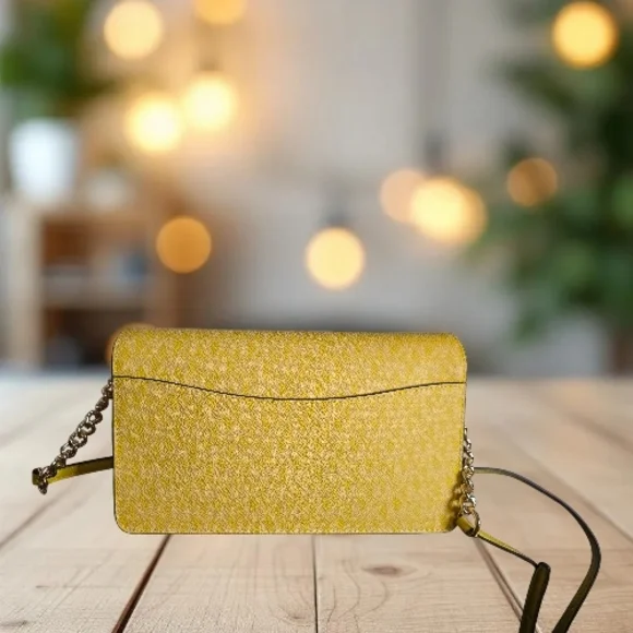 Michael Kors Logo Canvas Crossbody Bag β Honey - Picture 6 of 7